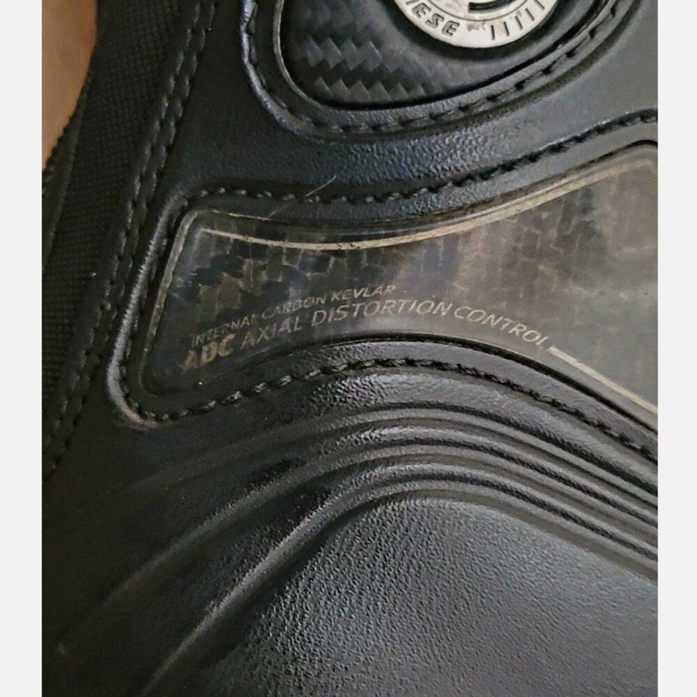 Dainese R Axial Pro In Motorcycle Boots Black Internal Carbon Men's US 8.5 MINT - Picture 8 of 16